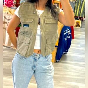 Vintage L.L. Bean kids youth Vest size medium